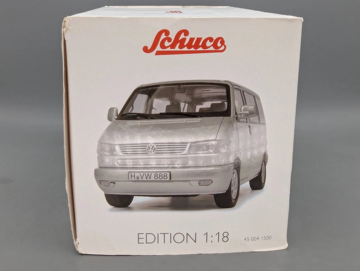 Modellautos 1:18 Schuco Volkswagen VW T4b Caravelle Silber mit OVP