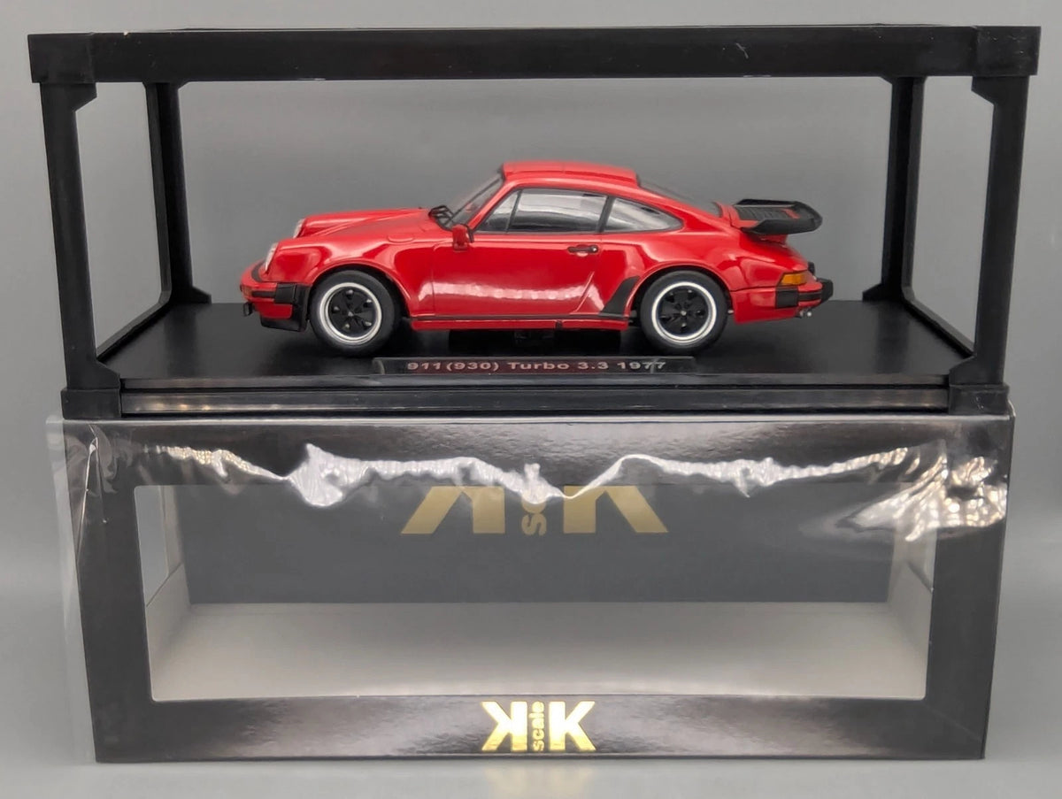 Modellautos 1:18 KK-Scale Porsche 911 930 Turbo 3.3 1977 Rot mit OVP