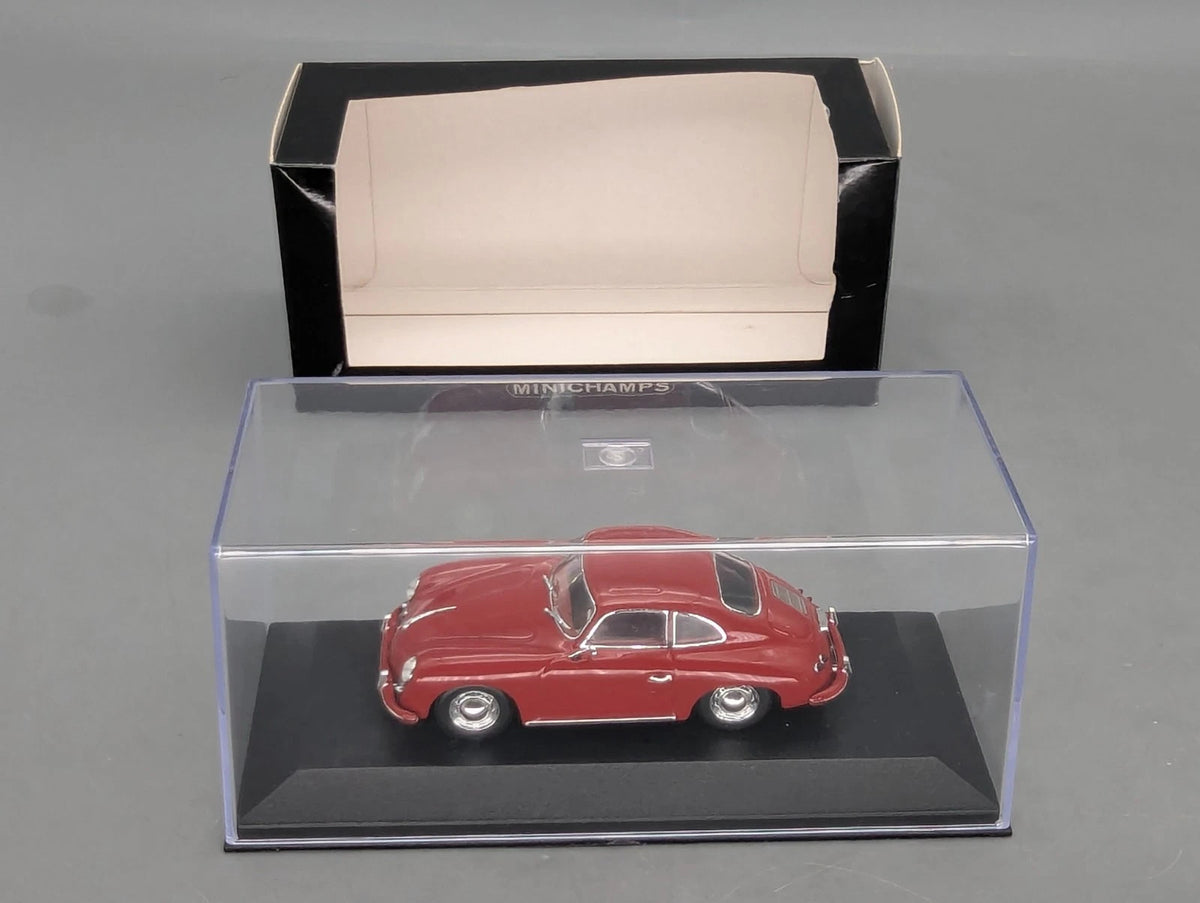 Modellautos 1:43 Minichamps Porsche 356 A Coupe 1959 Rubin Rot mit OVP