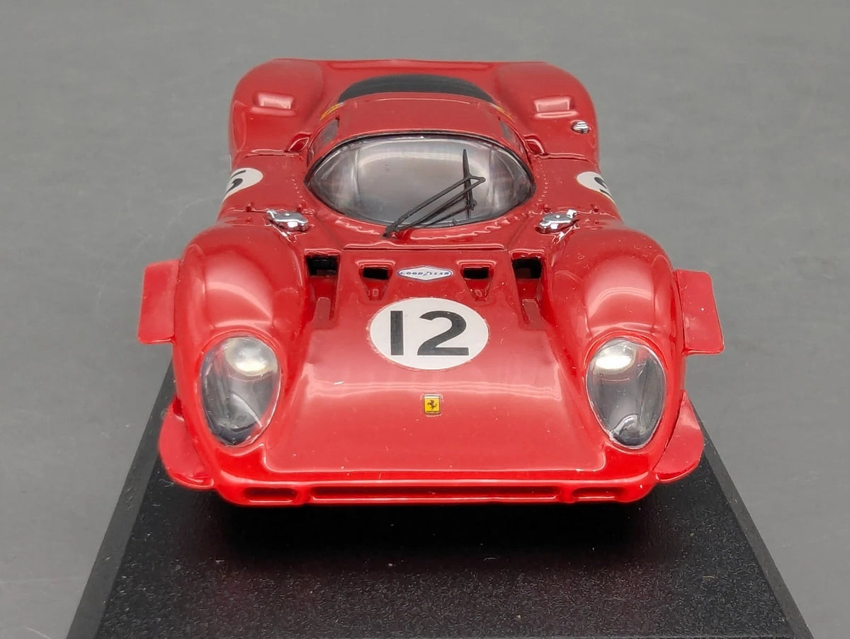 Modellautos 1:43 Best Model Ferrari 312 P Coupe 1969 #12 P. Rodriguez mit OVP