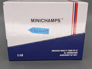 Modellautos 1:18 Minichamps Haas F1 Team VF-21 NL 2021 #47 Mick Schumacher OVP
