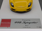 Eidolon Make Up 1:43 Porsche 918 Spyder 2011 Racing Yellow Ltd 11/80 mit OVP