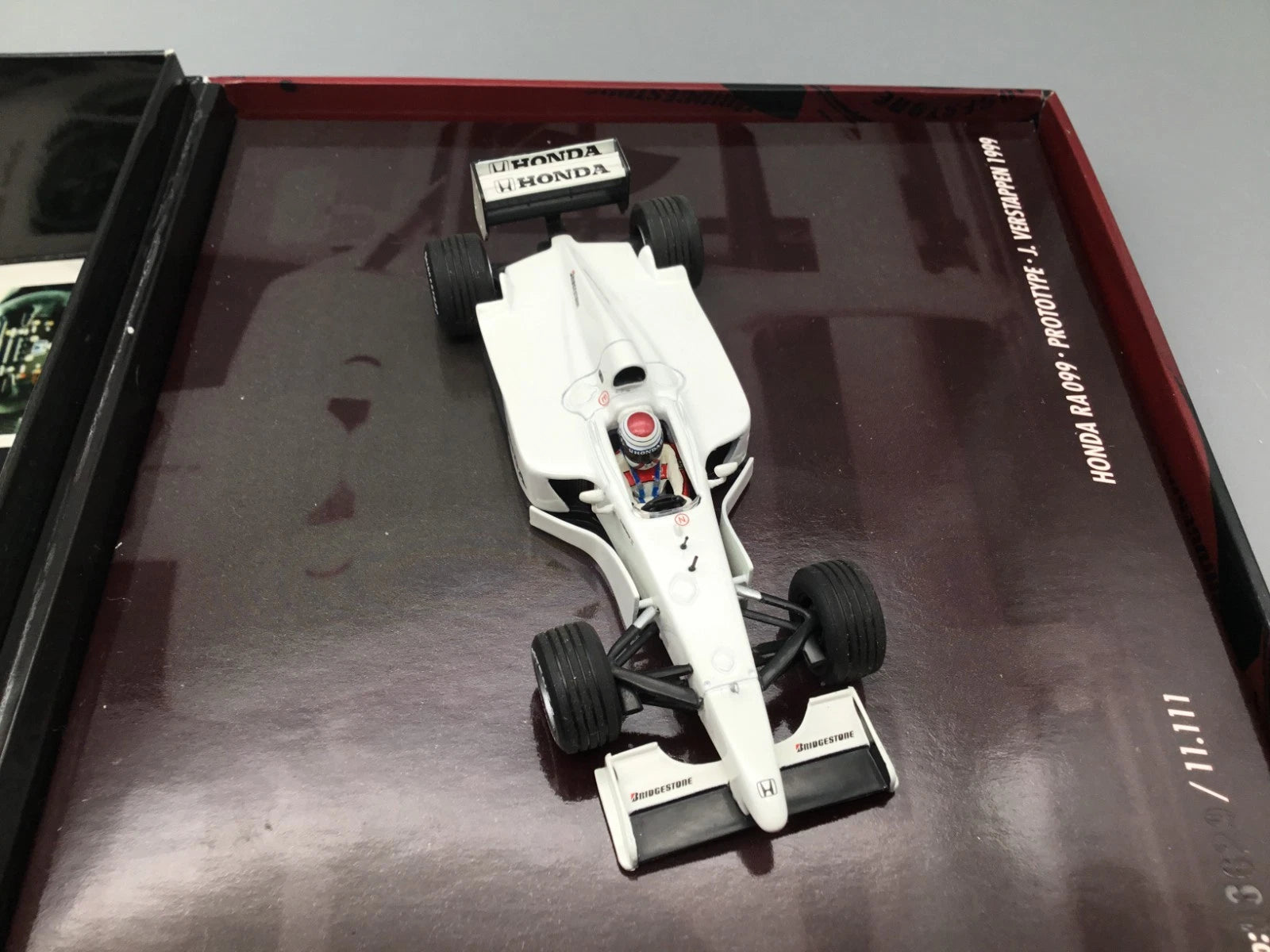 Modellautos 1:43 Minichamps Honda RA 099 Prototype J. Verstappen 1999 mit OVP