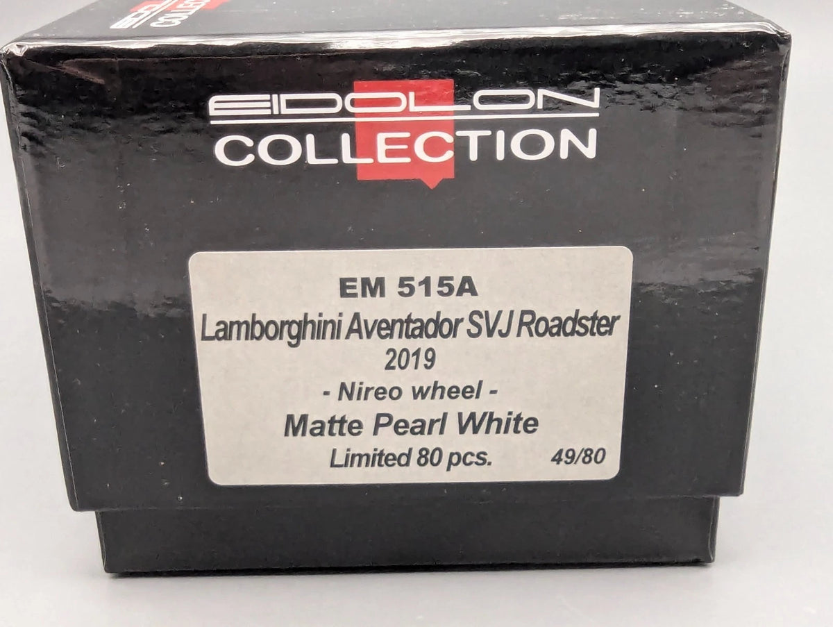 Eidolon Make Up 1:43 Lamborghini Aventador SVJ Roadster 2019 Limited 49/80 OVP
