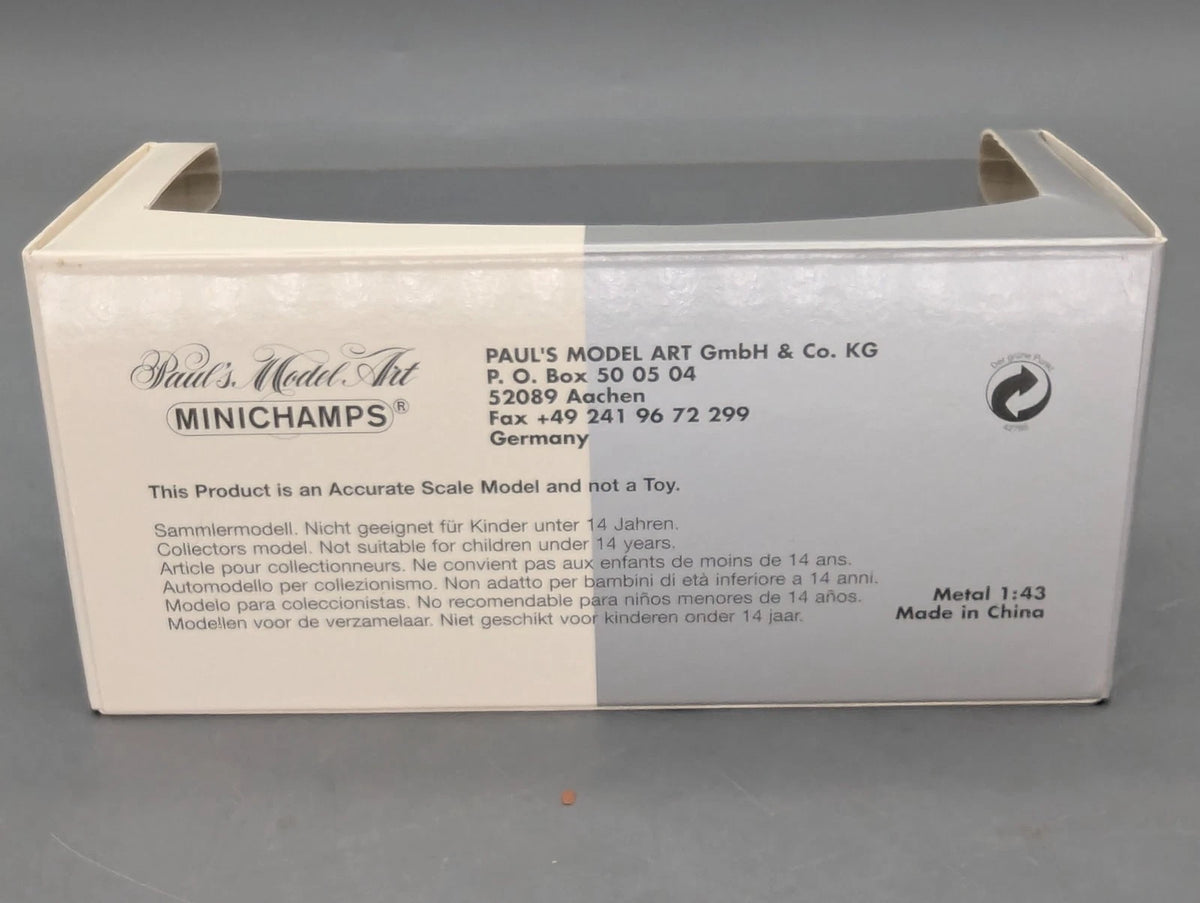 Modellautos 1:43 Minichamps Audi A3 Blau Metallic mit Dealer OVP