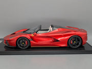 Modellautos 1:12 BBR Ferrari LaFerrari Aperta Met. Red UNIKAT 01/01 Vitrine OVP
