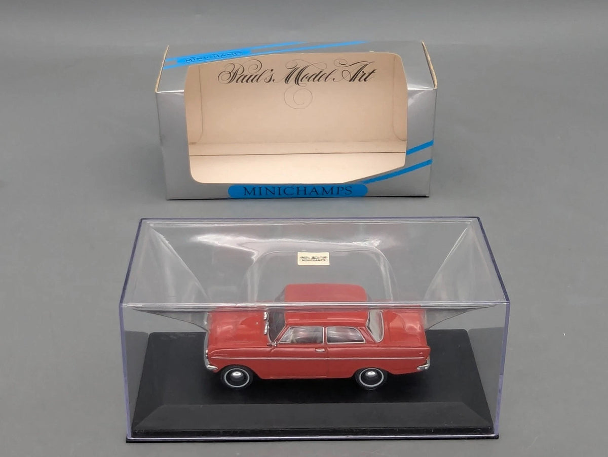 Modellautos 1:43 Minichamps Opel Kadett A 1962 Rot mit OVP
