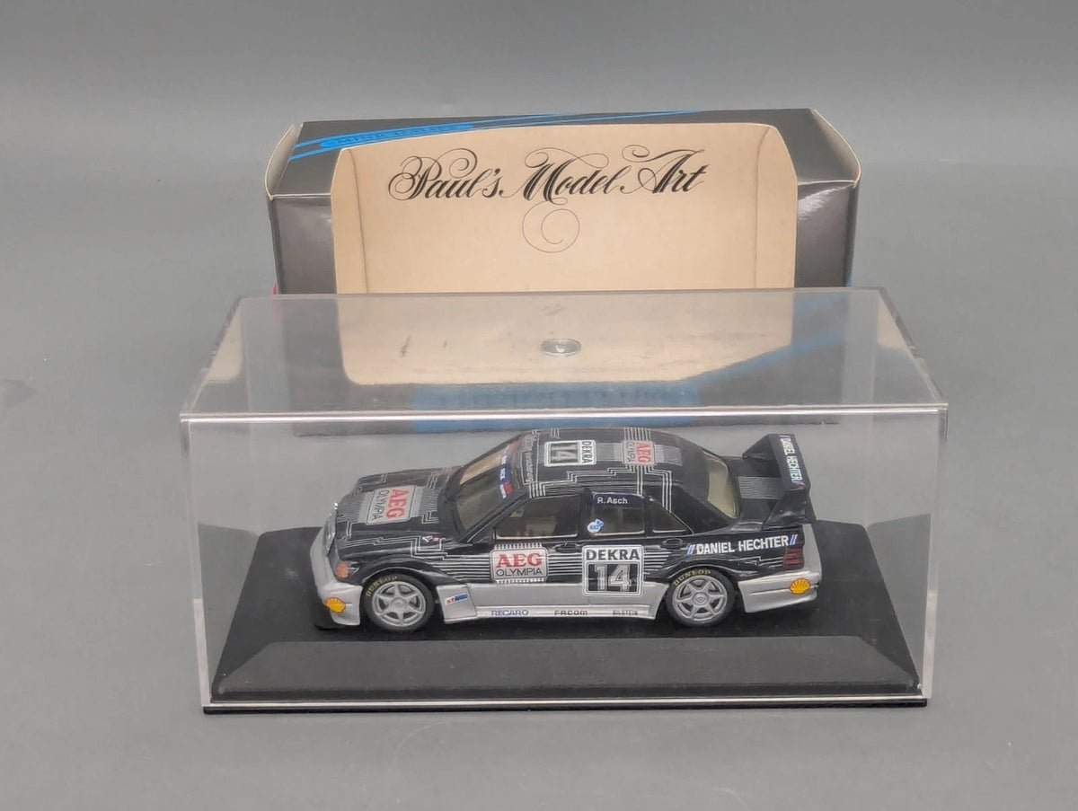 Modellautos 1:43 Minichamps Mercedes Benz 190 E Evo 2 DTM 1992 #14 Asch OVP