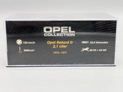 Modellautos 1:43 Ixo für Eaglemoss Opel Collection Rekord D 2,1 Liter Vitrine