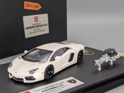 Eidolon Make Up 1:43 Lamborghini Aventador LP700-4 2011 Engine Set Matt Weiß OVP