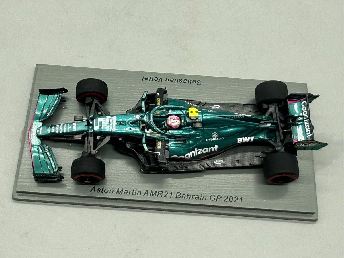 Modellautos 1:43 Spark Aston Martin AMR21 Bahrain GP 2021 + OVP