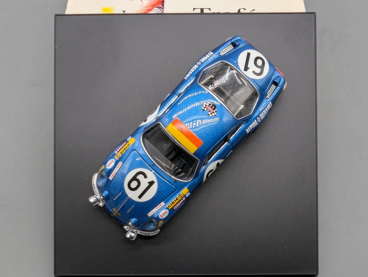 Modellautos 1:43 Trofeu Alpine Renault A110 24h Le Mans 1968 #61 Nusbaumer OVP