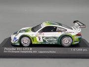Modellautos 1:43 Minichamps Porsche 911 GT3 R FIA EU-Championship 2011 #2 OVP