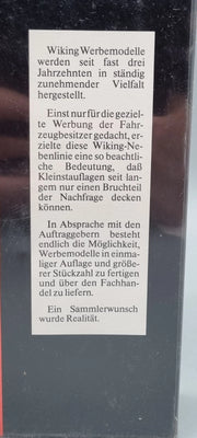 Nutzfahrzeug Modelle 1:87 Wiking Werbemodelle 4er Set 1982/83 OVP