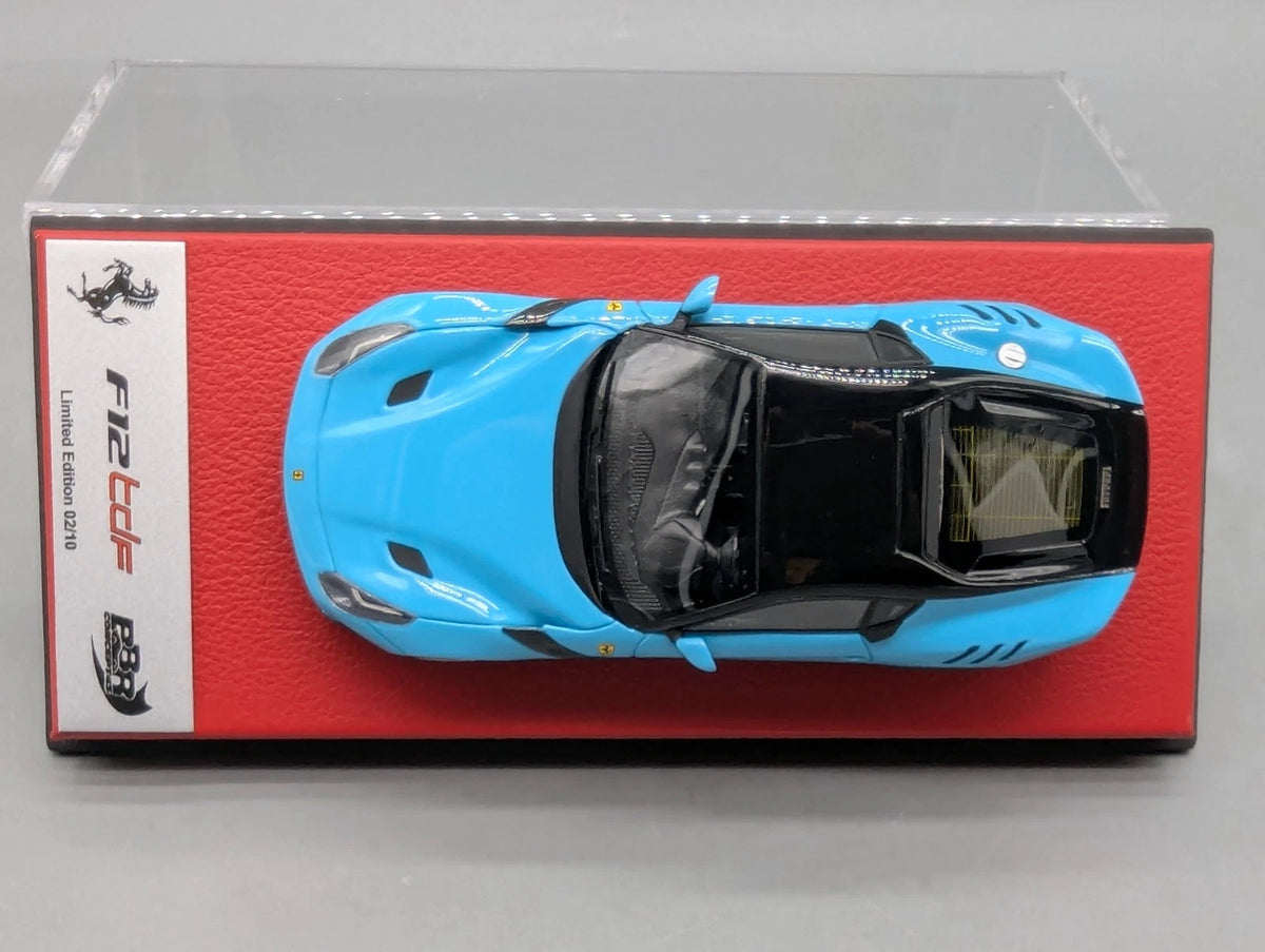 Modellautos 1:43 BBR Concept43 Ferrari F12 TdF Baby Blu Limitiert 02/10 mit OVP