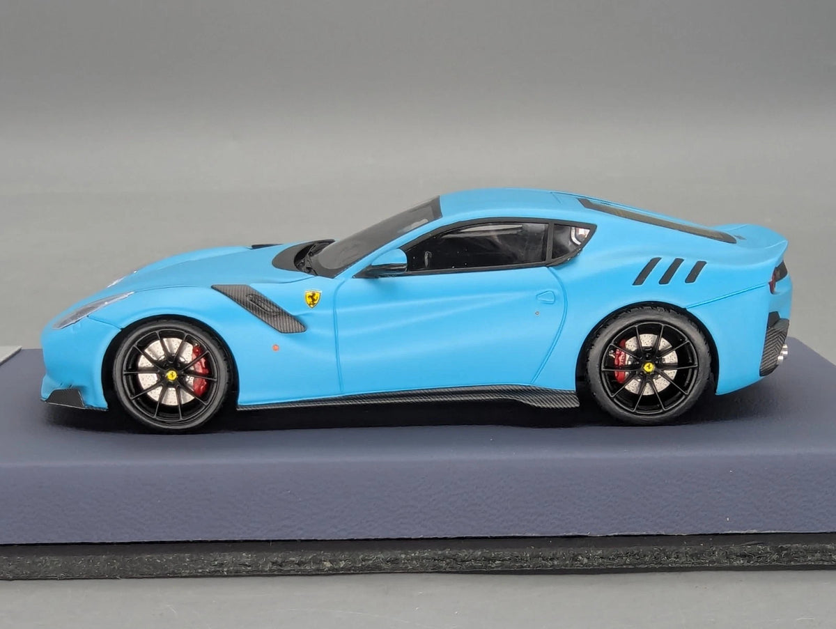 Modellautos 1:43 BBR Concept43 Ferrari F12 TdF Baby Blu Matt Ltd 11/20 mit OVP