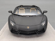 Modellautos 1:43 Looksmart Lamborghini Aventador Roadster LP 700-4  Black OVP