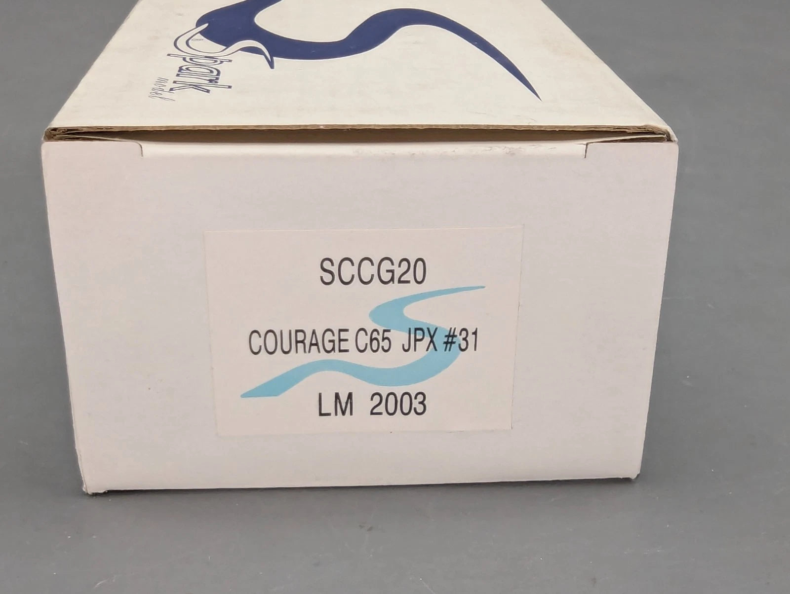 Modellautos 1:43 Spark Courage C65 JPX 24h Le Mans 2003 #31 mit OVP