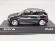 Modellautos 1:43 iScale Skoda Kamiq Schwarz mit Vitrine und OVP