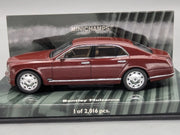 Modellautos 1:43 Minichamps Bentley Mulsanne 2010 Rot Red Metallic mit OVP