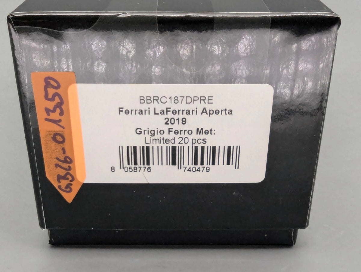 Modellautos 1:43 BBR Concept43 Ferrari LaFerrari Aperta Grigio Ltd 16/20 OVP