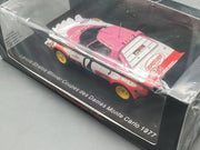Modellautos 1:43 Spark Lancia Stratos Coupes des Dames Monte Carlo 1977 #14 OVP