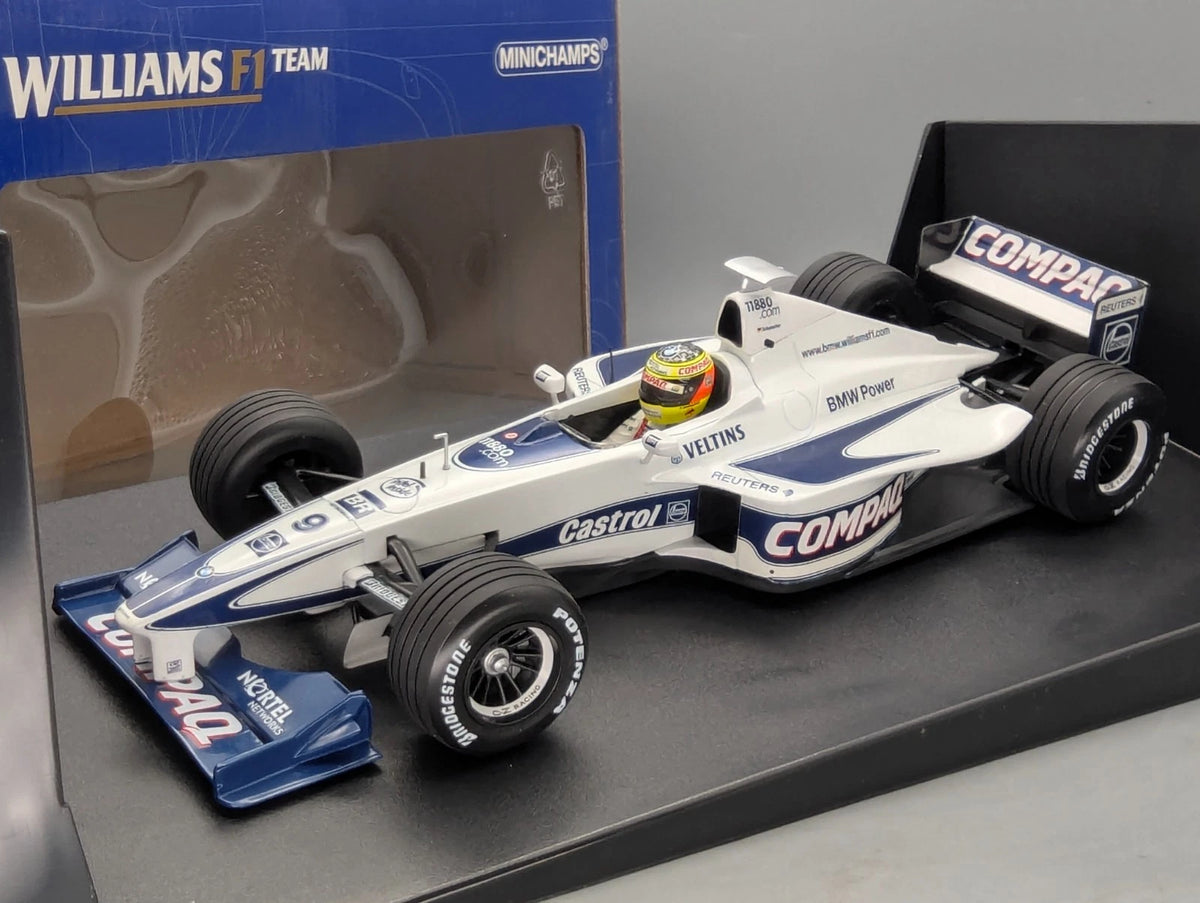 Modellautos 1:18 Minichamps Williams BMW Showcar #9 Ralf Schumacher mit OVP
