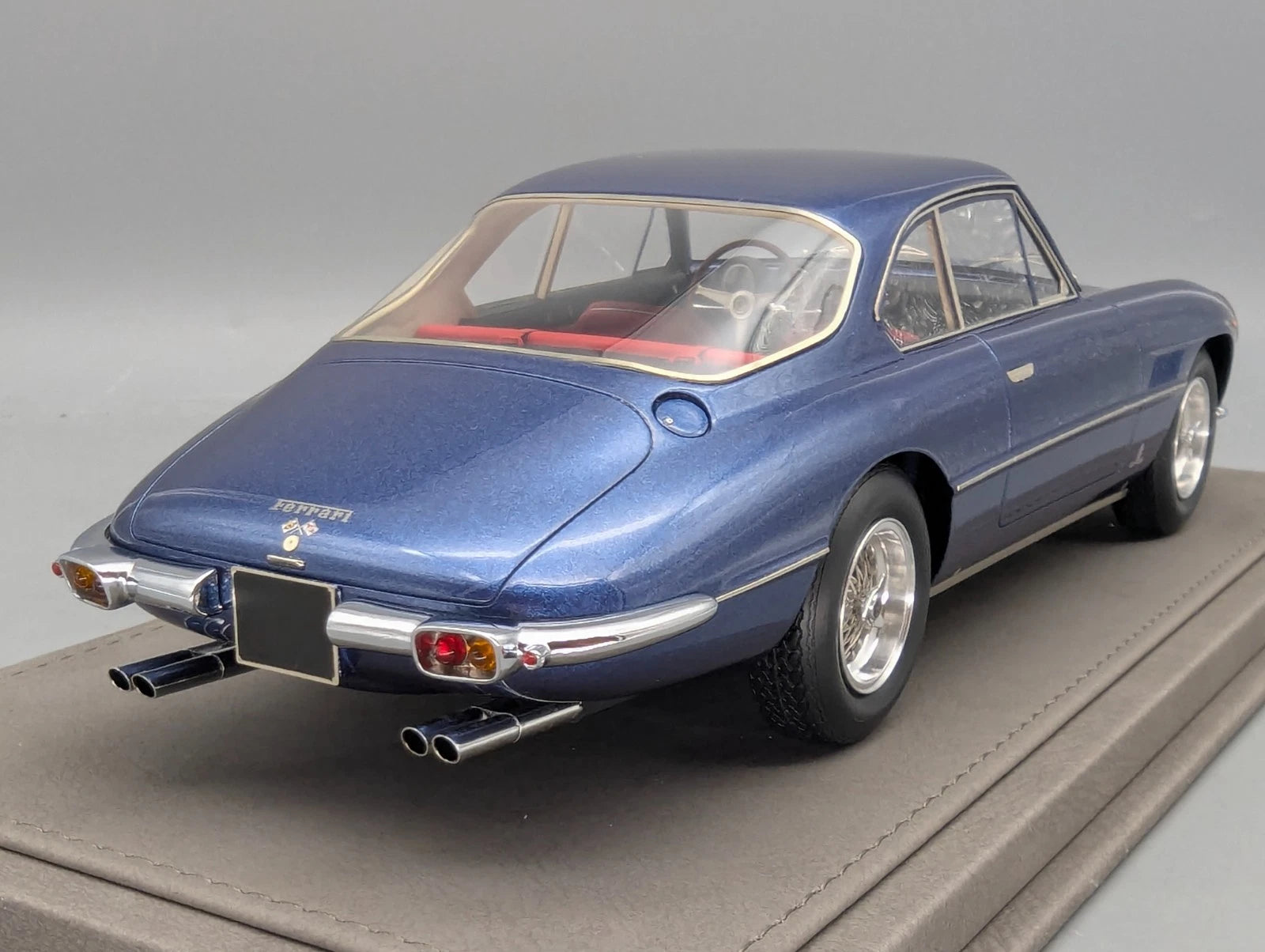 Modellautos 1:18 BBR Ferrari 400 Superamerica 1962 Met. Blue 01/72 Stück mit OVP