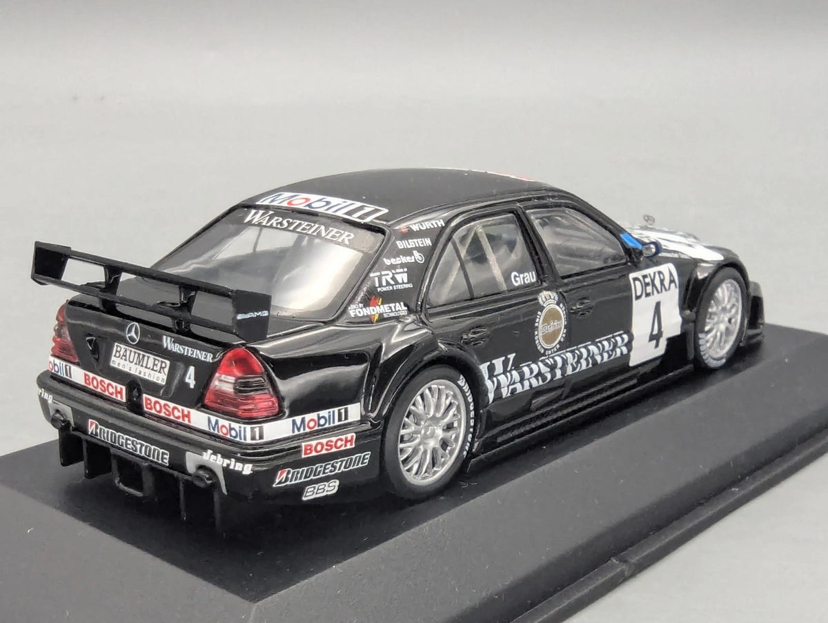 Modellautos 1:43 Minichamps Mercedes Benz C Klasse DTM 1996 #4 AMG A. Grau OVP