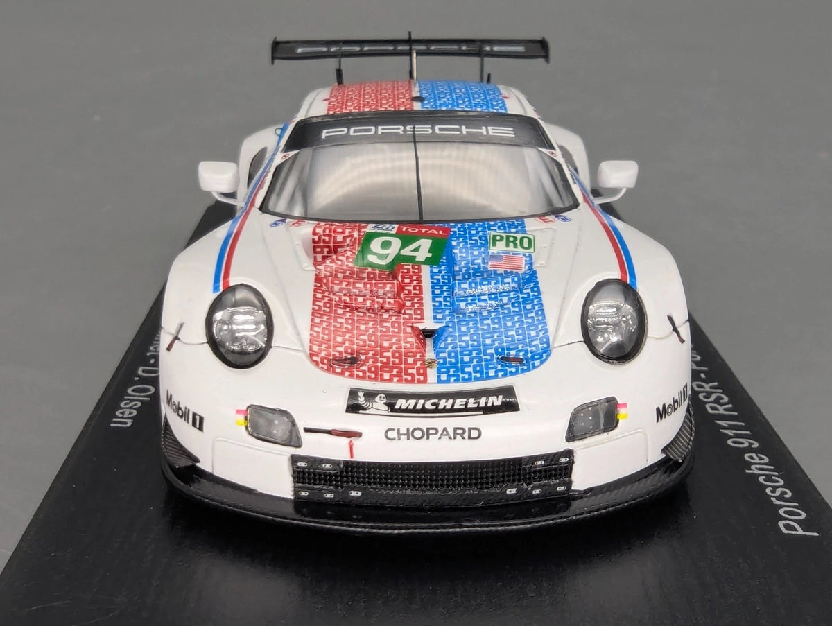 Modellautos 1:43 Spark S7939 Porsche 911 RSR 24h Le Mans 2019 #94 mit OVP