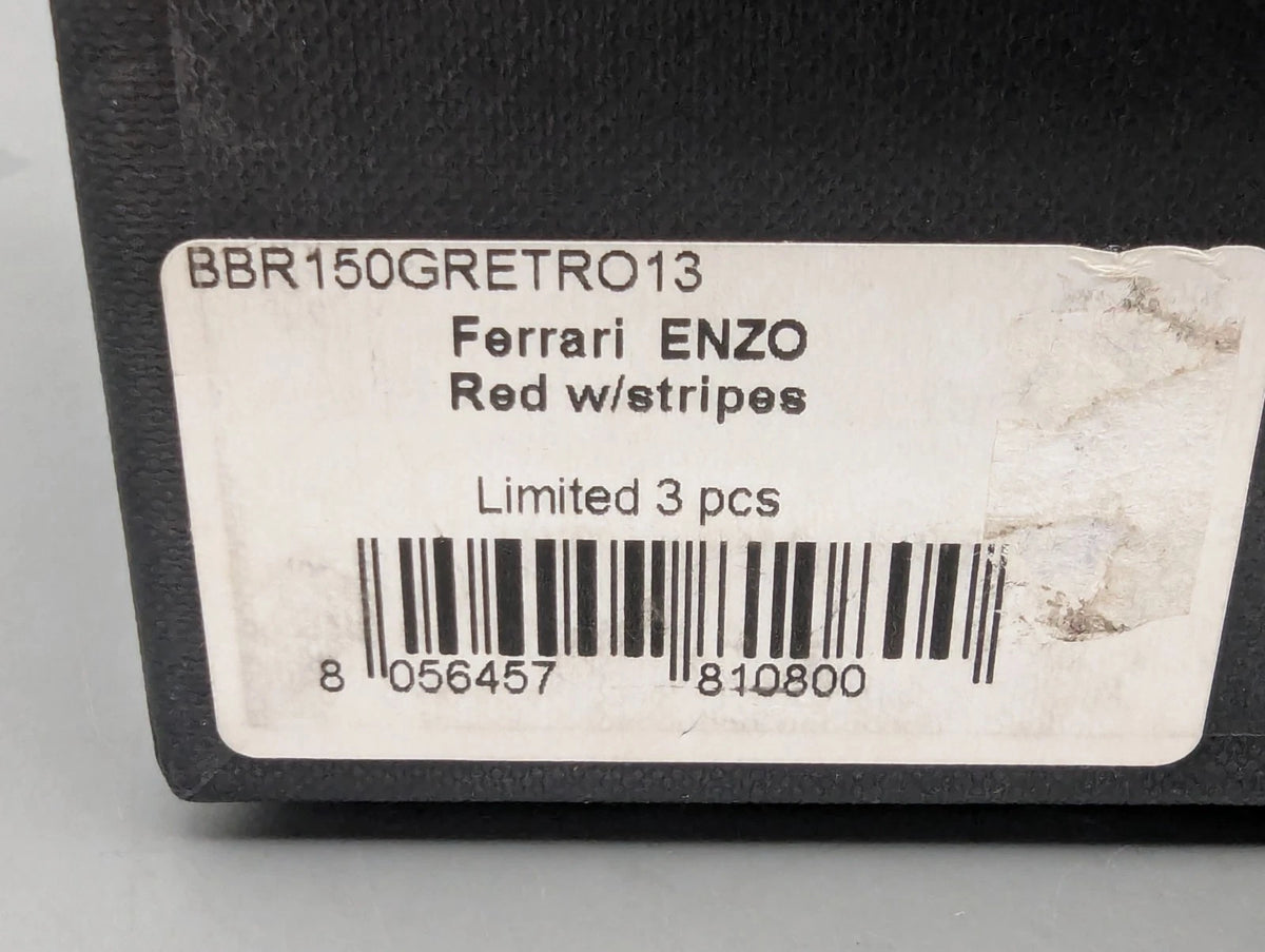 Modellautos 1:43 BBR Ferrari Enzo Paris 2013 Ltd 03/03 mit Vitrine und OVP