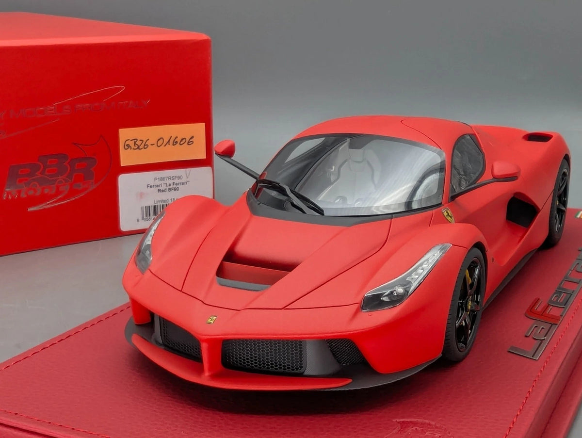 Modellautos 1:18 BBR Ferrari LaFerrari Red SF90 Ltd 10/18 mit Vitine und OVP
