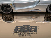 Modellautos 1:43 BBR Ferrari FXX 2006 Limited 017/150 Spiegelplatte Vitrine OVP