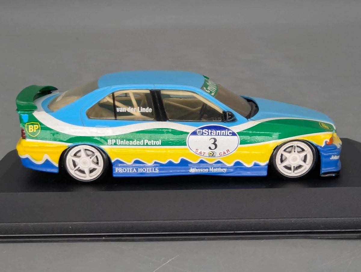 Modellautos 1:43 Minichamps BMW 318i  is/4 South Africa #3 v. d. Linde mit OVP
