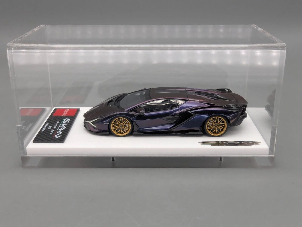 Eidolon Make Up 1:43 Lamborghini Sian FKP 37 2019 Blu Hal "Build to Order" OVP