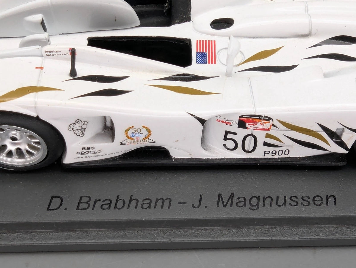 Modellautos 1:43 Spark Panoz LMP07 Sebring 2002 #50 mit OVP
