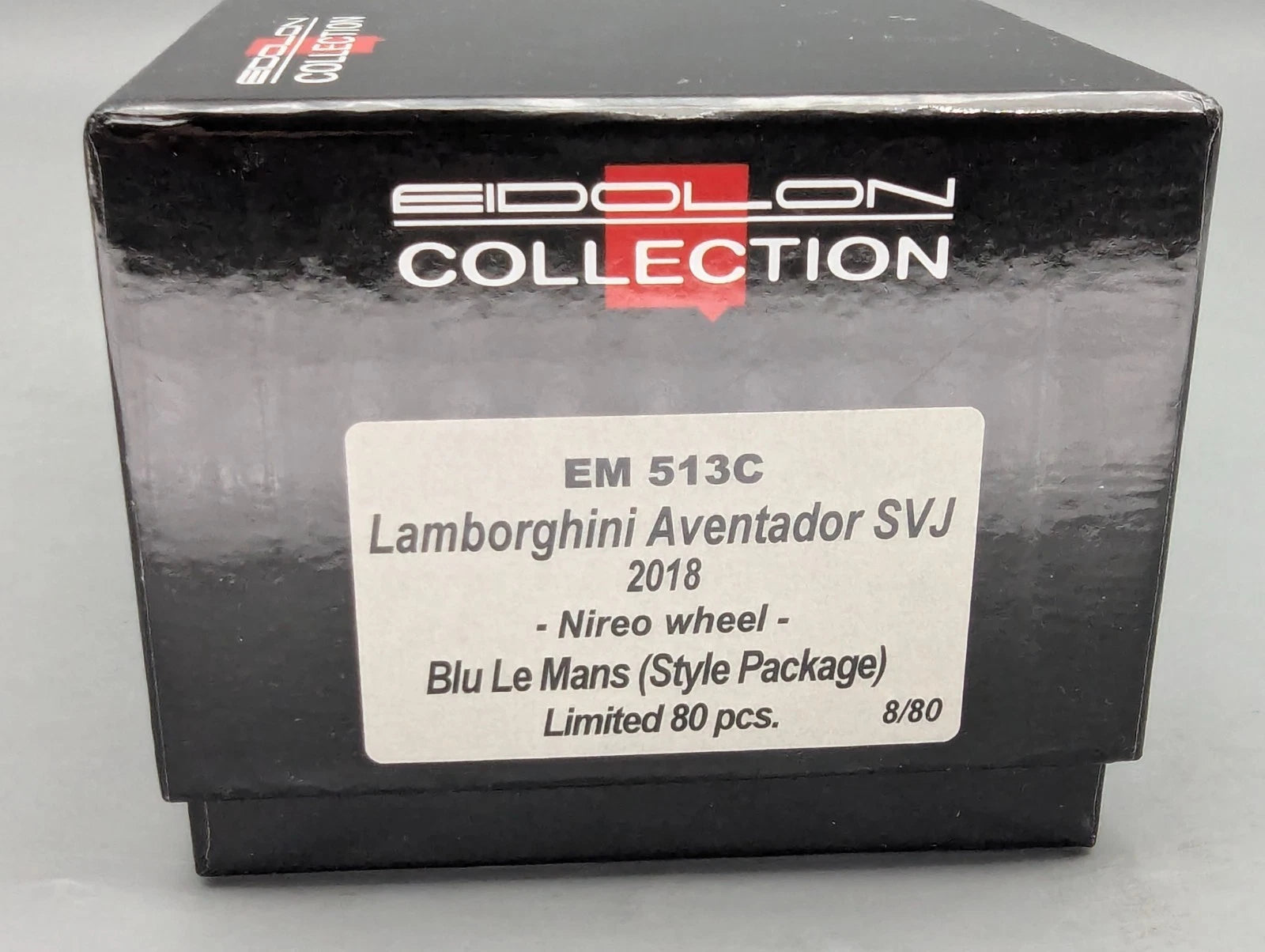 Eidolon Make Up 1:43 Lamborghini Aventador SVJ 2018 Limited 8/80 Blu Le Mans OVP
