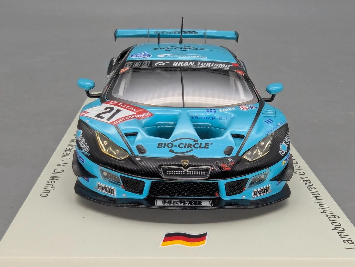 Modellautos 1:43 Spark SG711 Lamborghini Huracan GT3 EVO 24h Nbrg 2020 #21 OVP