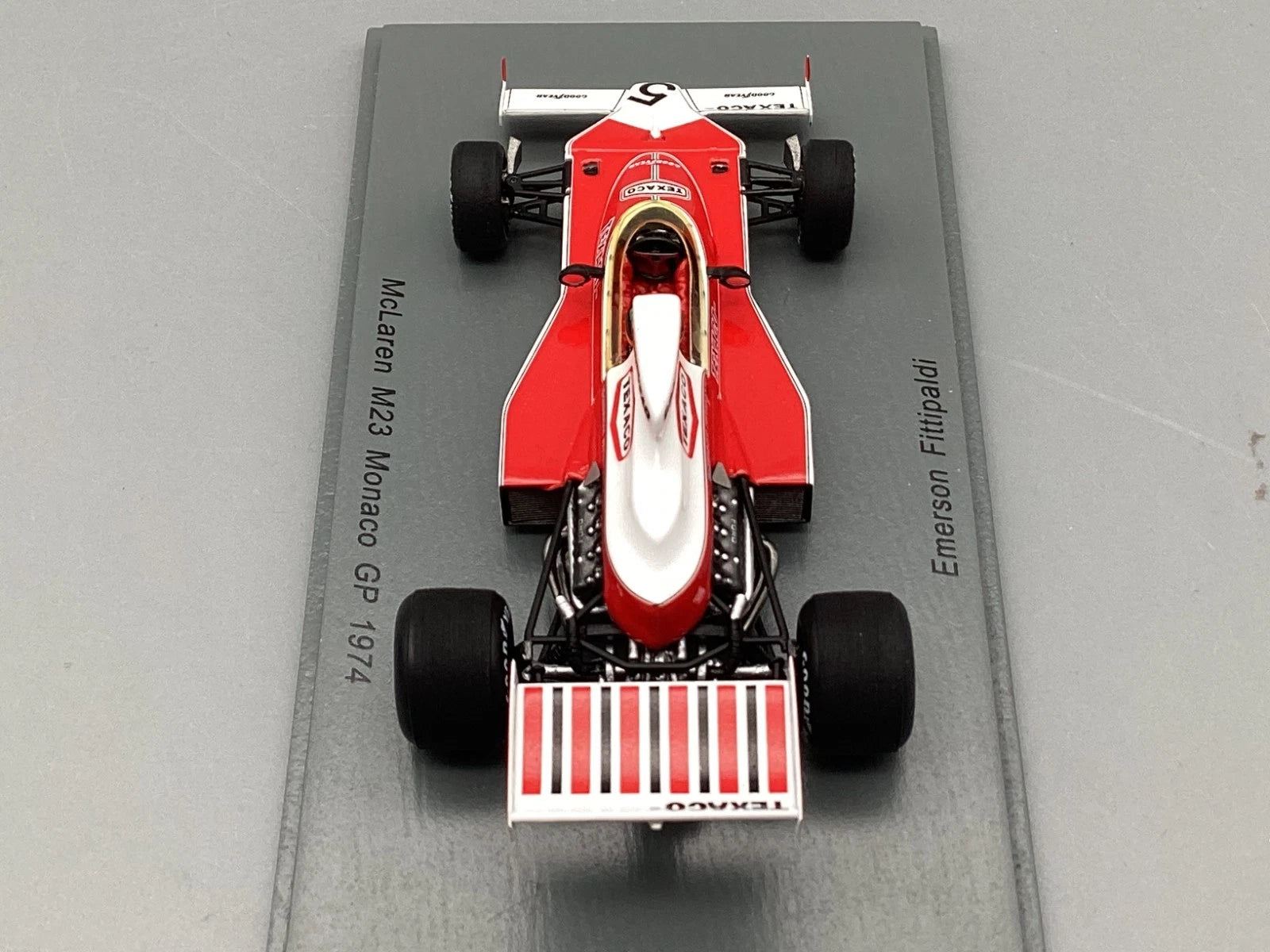 Modellautos 1:43 Spark McLaren M23 GP Monaco 1974 Fittipaldi #5 mit OVP