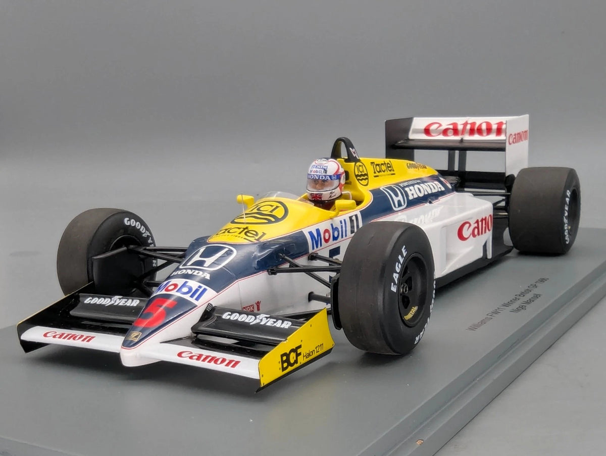 Modellautos 1:18 Spark Williams FW11 WINNER British GP 1986 #5 Nigel Mansell OVP