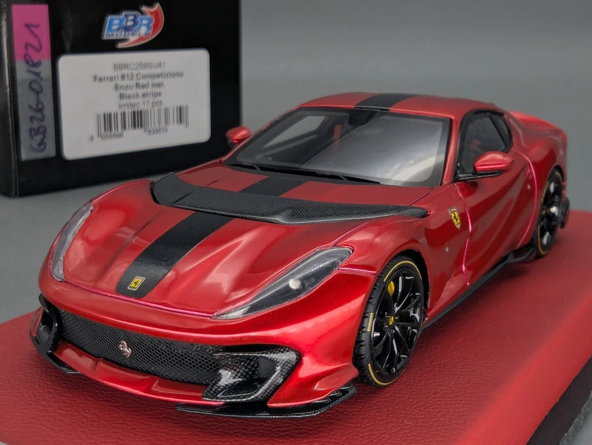 Modellautos 1:43 BBR Concept43 Ferrari 812 Competizione Enzo Red Ltd 10/17 OVP