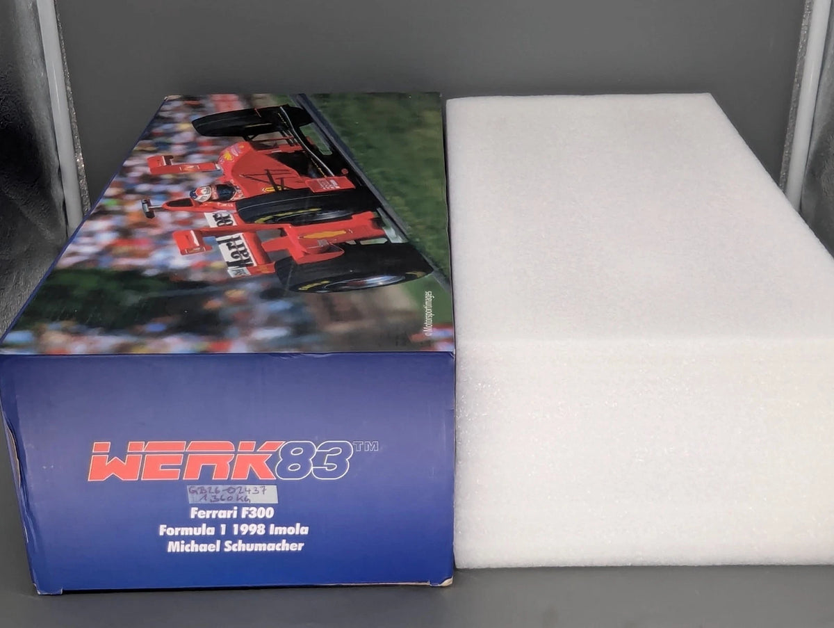 Modellautos 1:12 Werk83 Ferrari F300 F1 1998 Imola #3 Michael Schumacher mit OVP