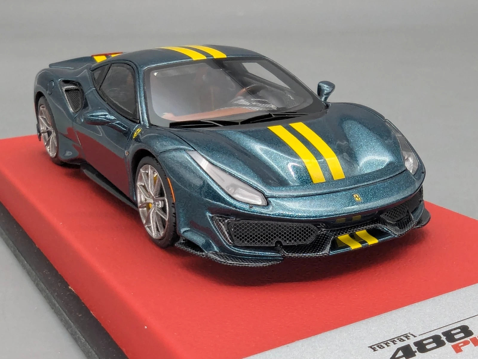 Modellautos 1:43 BBR Concept43 Ferrari 488 Pista LHD Verde Scuro Ltd 01/20 OVP