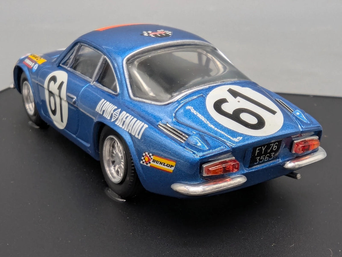 Modellautos 1:43 Trofeu Alpine Renault A110 24h Le Mans 1968 #61 Nusbaumer OVP