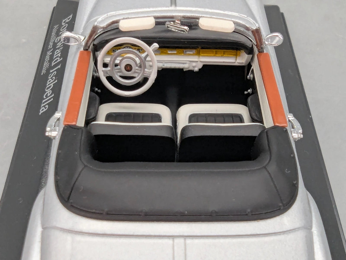 Modellautos 1:43 Minichamps Borgward Isabella Coupe Cabriolet 1959 Silber OVP