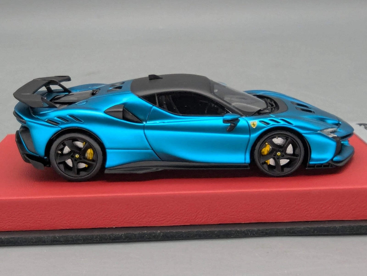 Modellautos 1:43 BBR Concept43 Ferrari SF90XX Stradale C Matt Blue Ltd 07/15 OVP
