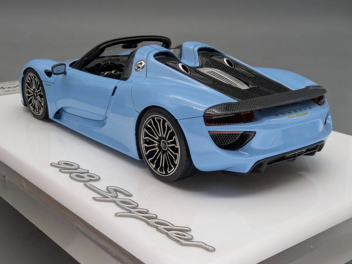 Eidolon Make Up 1:43 Porsche 918 Spyder 2011 Gulf Blue Ltd 19/100 mit OVP