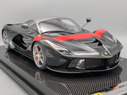 Modellautos 1:12 Amalgam Ferrari La Ferrari Ltd #01/10 Schwarz Zertifikat OVP