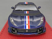 Modellautos 1:43 BBR Deluxe Calsito Ferrari 812 Competizione Blue Ltd 02/30 OVP