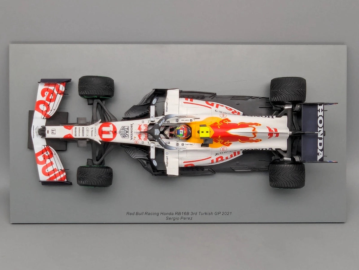 Modellautos 1:18 Spark Honda Red Bull RB16B 3rd Turkish GP 2021 #11 Perez OVP